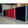 Svařovací zástěny - svářečské závěsy - PVC plachty - PEVECA červené (DIN 4) 